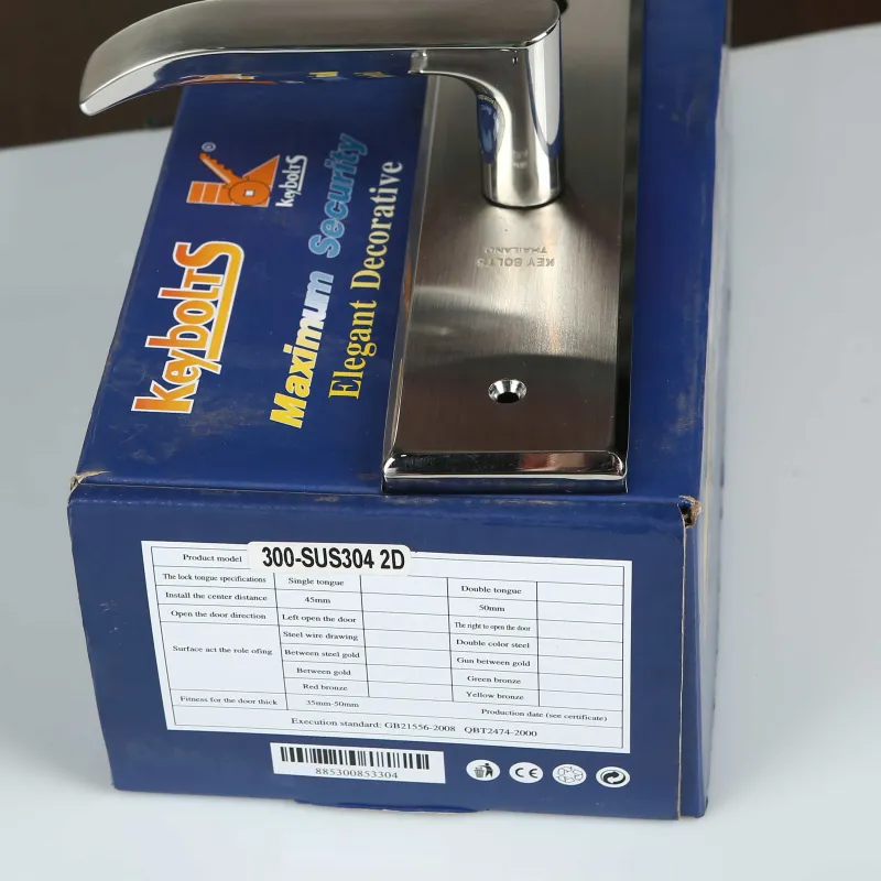 Khóa Gạt Tay INOX KB 300-SUS-304-2D