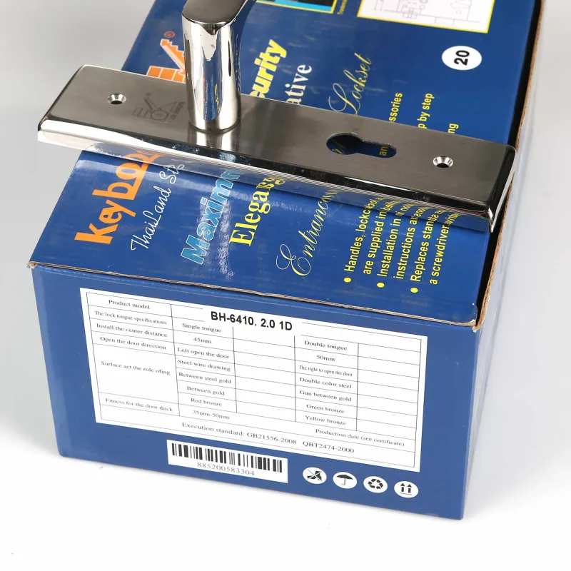 Khóa Gạt Tay INOX KB 200-SUS-304-1D