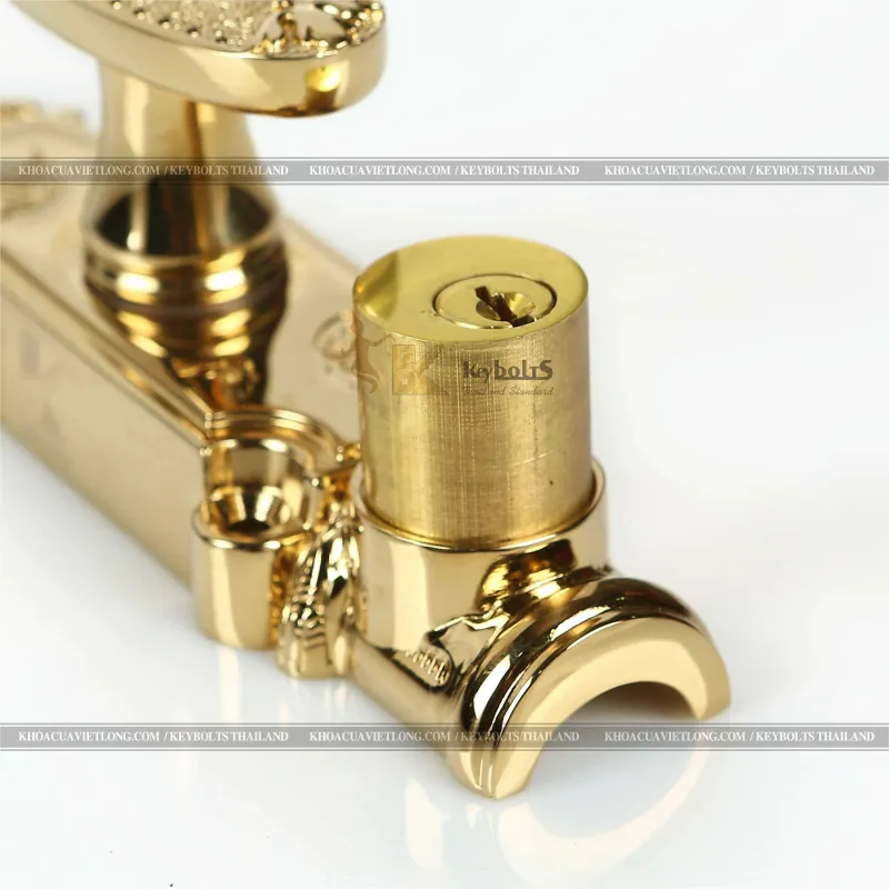 CREMONE Cửa Đi Đồng Mạ Vàng KB CX2 PVD-M