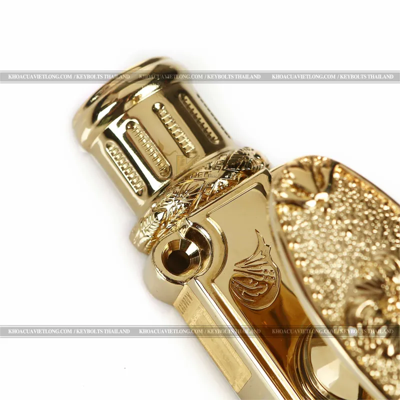 CREMONE Cửa Đi Đồng Mạ Vàng KB CX2 PVD-M