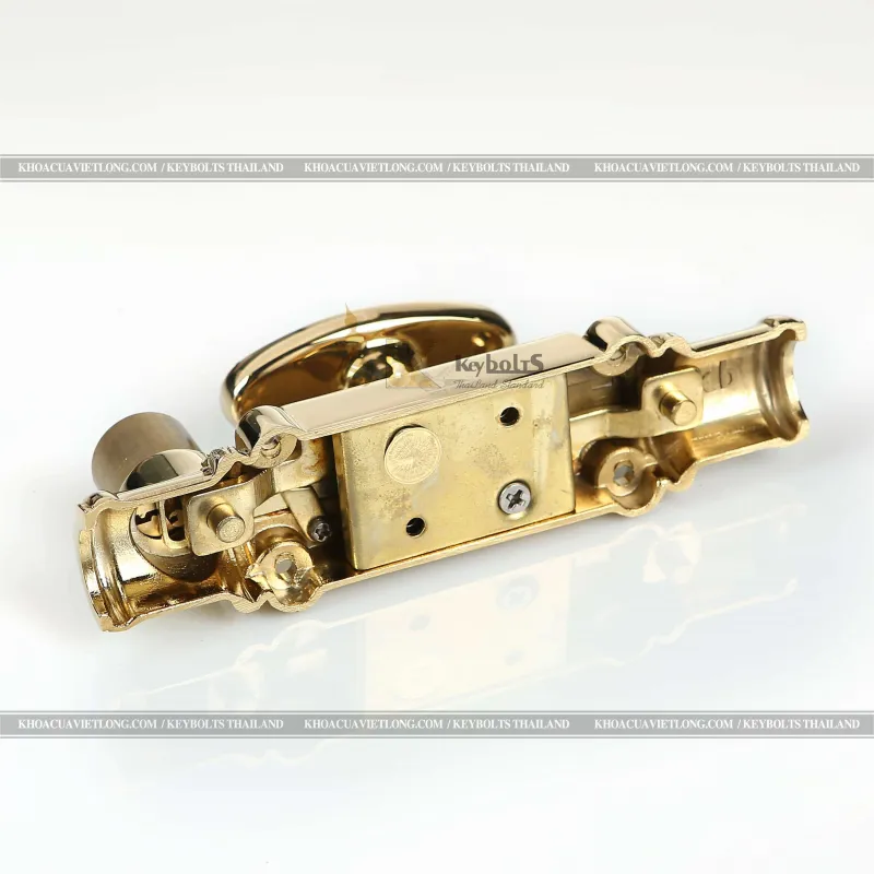 CREMONE Cửa Đi Đồng Mạ Vàng KB CX2 PVD-M