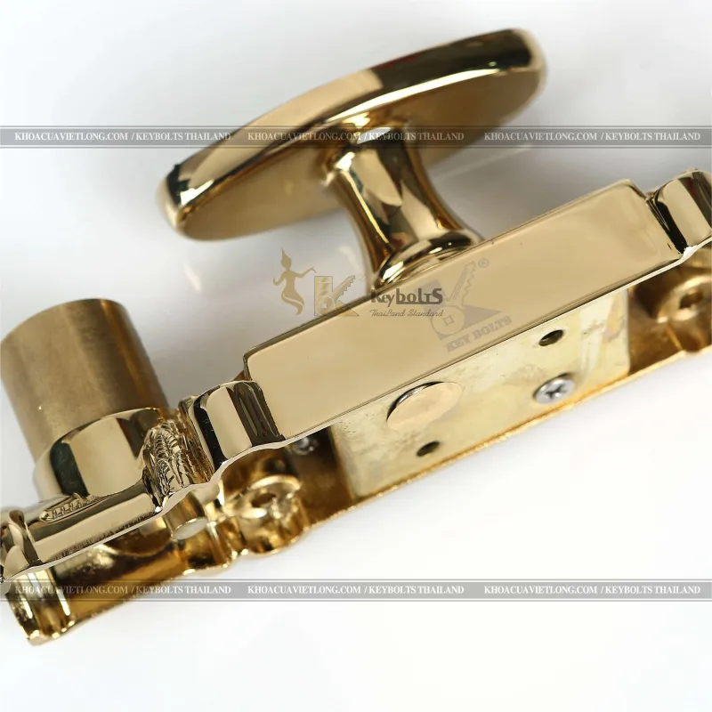 CREMONE Cửa Đi Đồng Mạ Vàng KB CX2 PVD-M