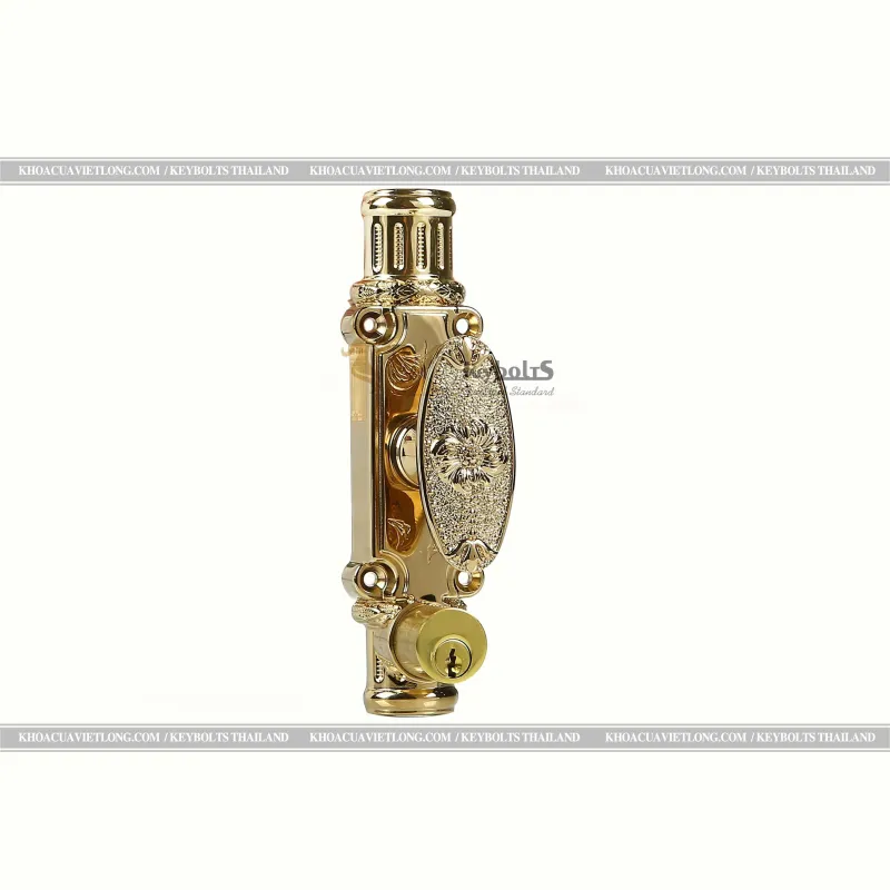 CREMONE Cửa Đi Đồng Mạ Vàng KB CX2 PVD-M