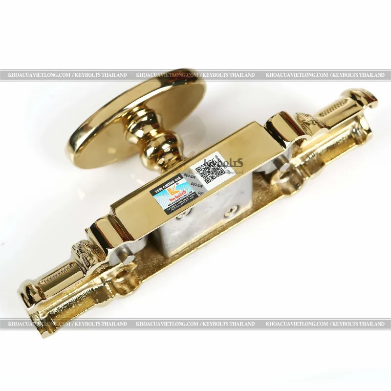 CREMONE Cửa Đi Đồng Mạ Vàng KB CXK1 M PVD
