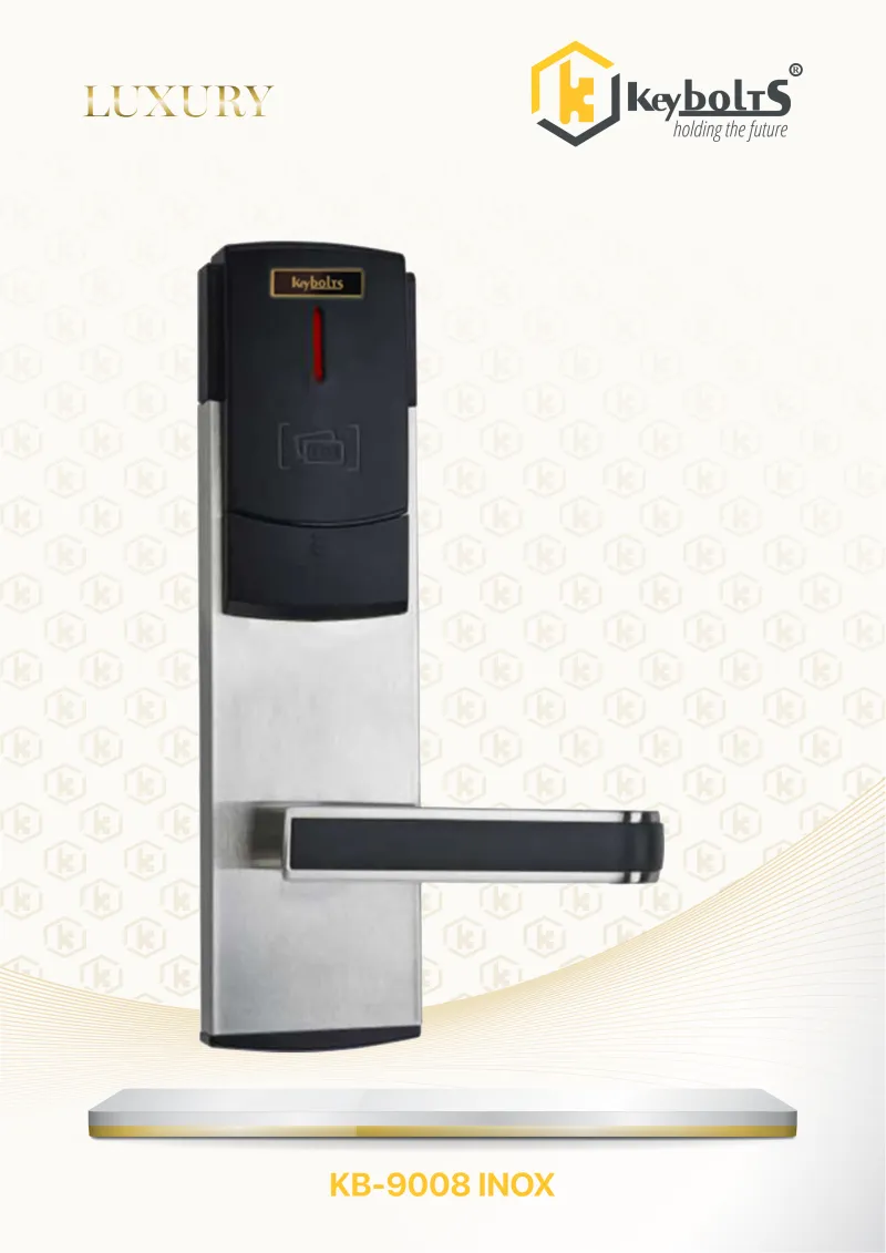 Khóa Thẻ Từ Khách Sạn KB-9008 INOX