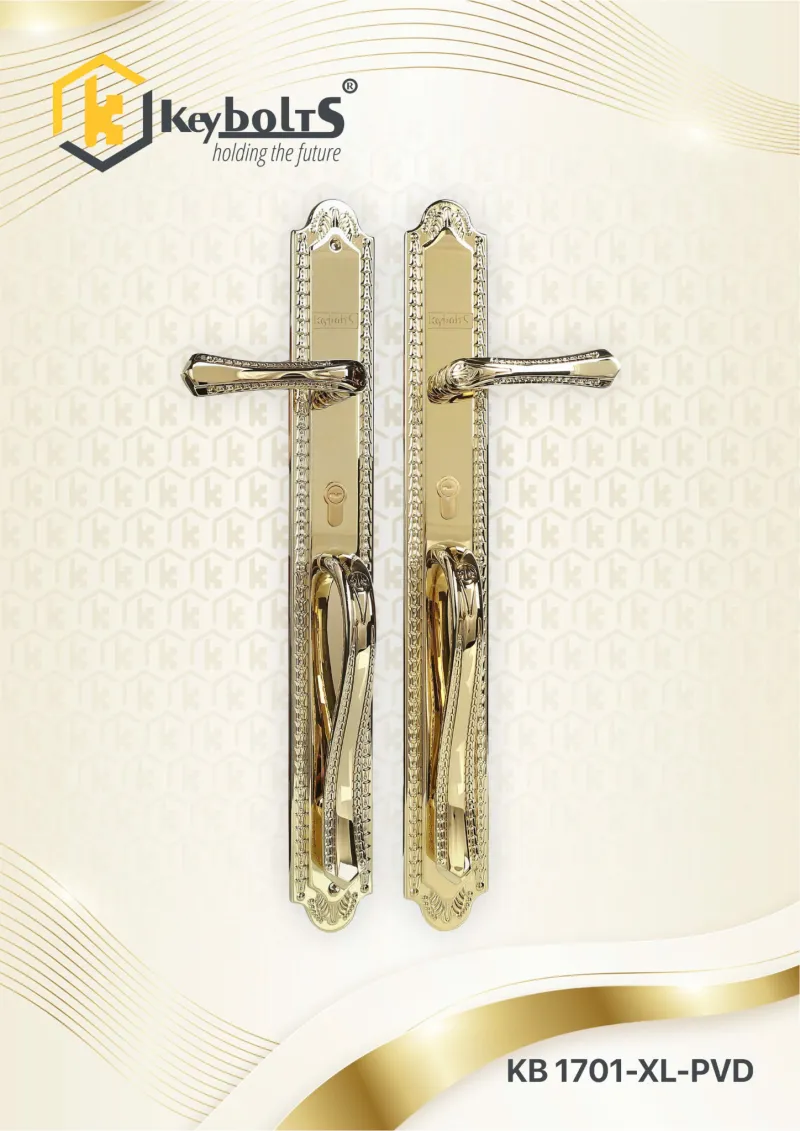 Khóa Đồng Đại Sảnh KB 1701-XL-PVD