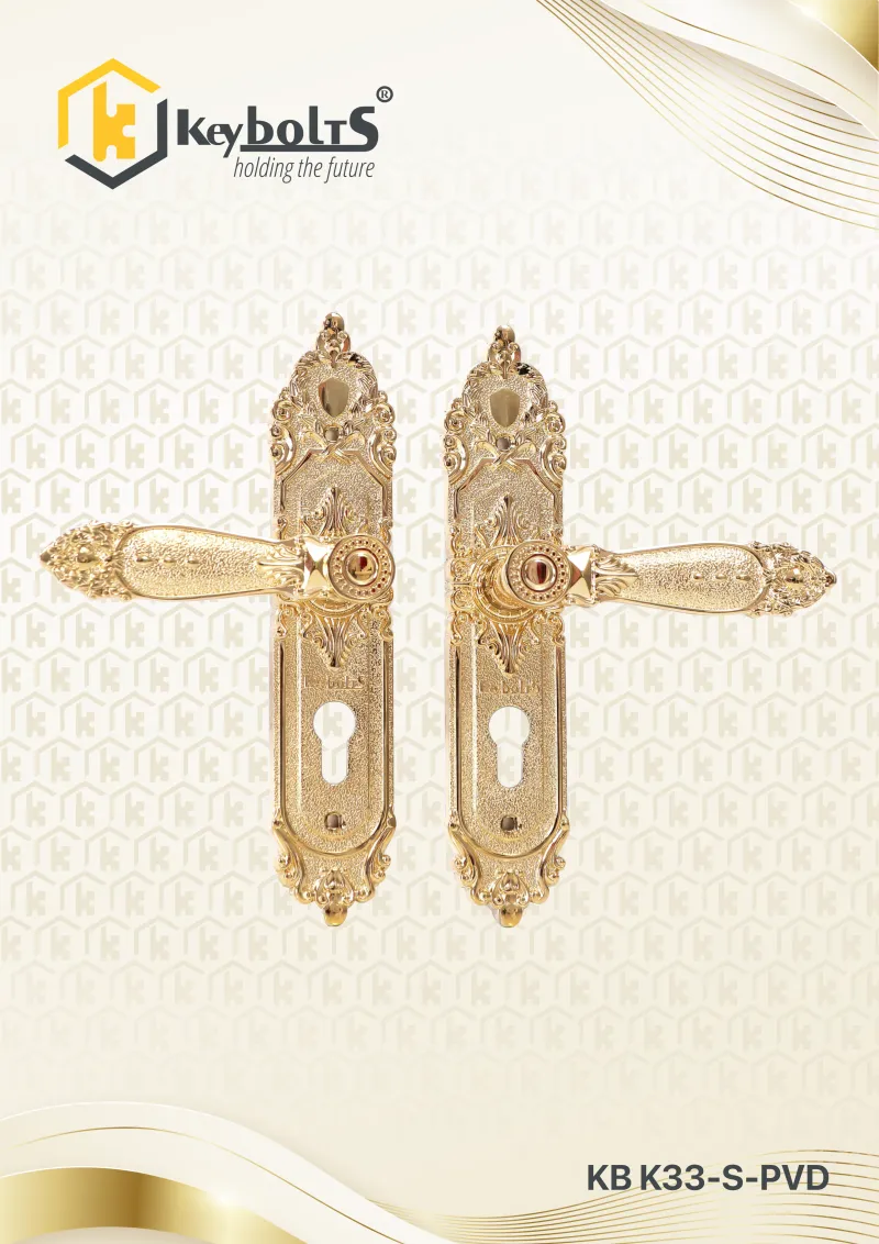Khóa Đồng Thông Phòng KB K33-S-PVD