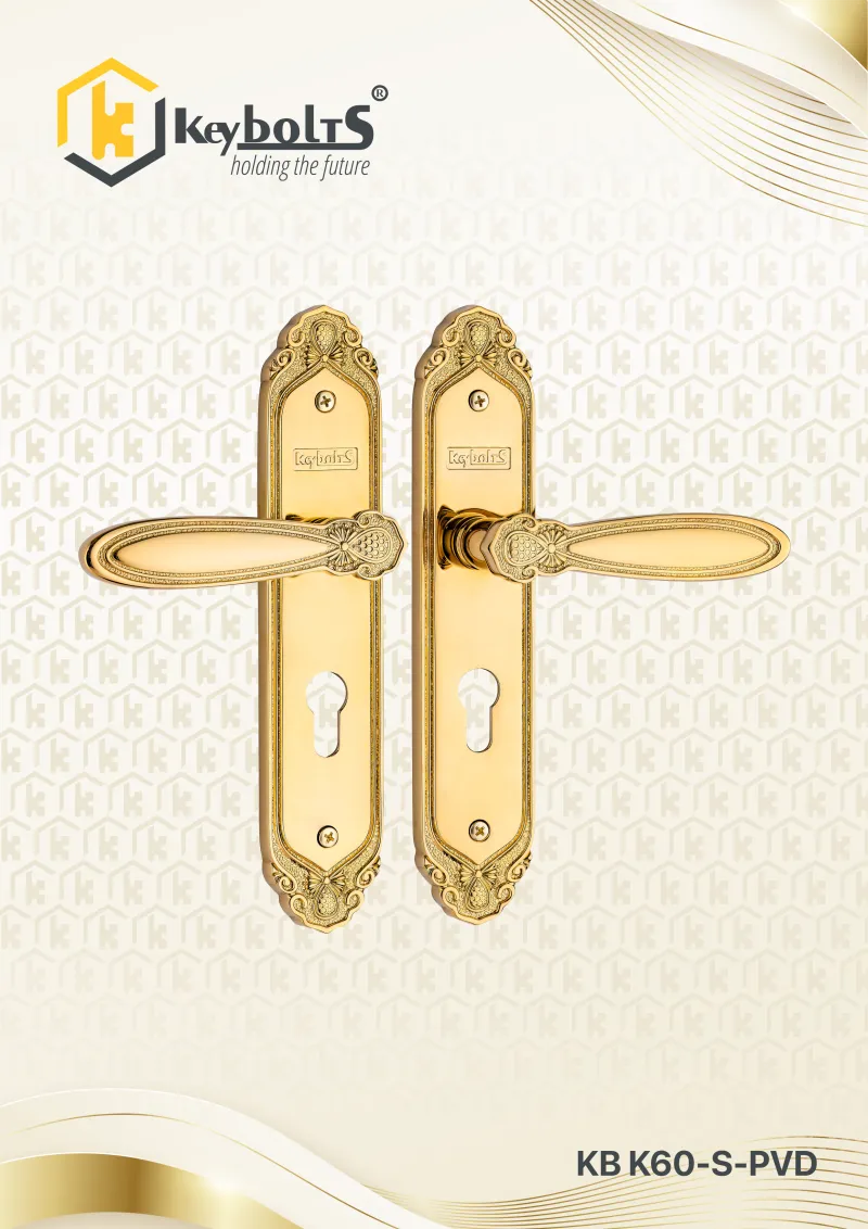 Khóa Đồng Thông Phòng KB K60-S-PVD